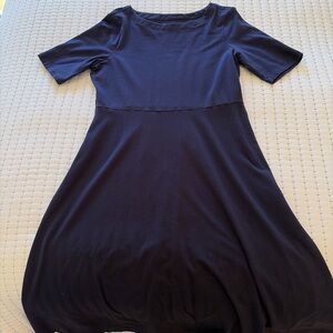 Croft & Barrow Navy Midi Dress